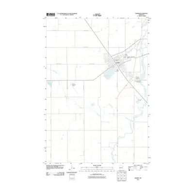 2010 Map of Morris, 2010 Print