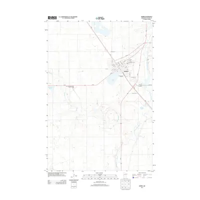 2013 Map of Morris, 2013 Print