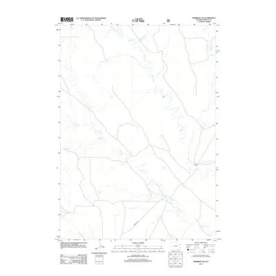 2012 Map of Morrisey NE, 2012 Print