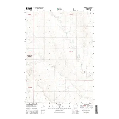 2015 Map of Morrisey NE, 2015 Print