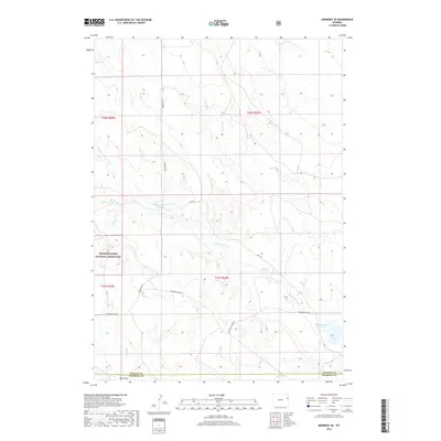 2017 Map of Morrisey SE, 2017 Print