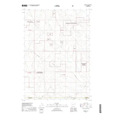 2017 Map of Morrisey, 2017 Print