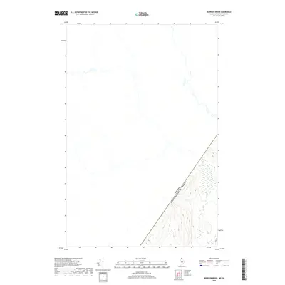 2018 Map of Morrison Brook, 2018 Print
