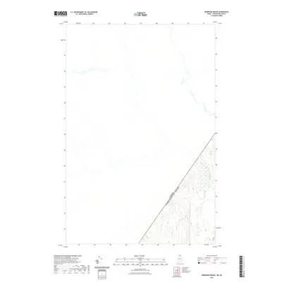 2021 Map of Morrison Brook, 2021 Print