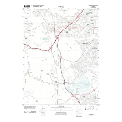 2011 Map of Morrison, 2011 Print