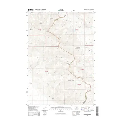 2014 Map of Morrison Lake, 2014 Print