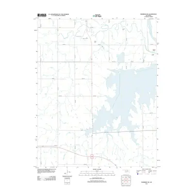 2012 Map of Morrison NE, 2012 Print
