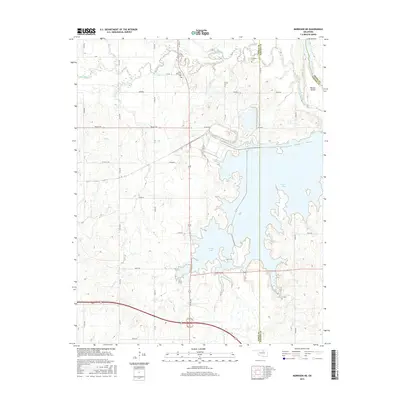 2016 Map of Morrison NE, 2016 Print