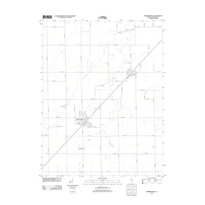 2012 Map of Morrisonville, 2012 Print