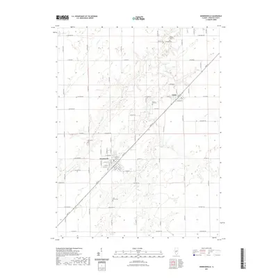 2021 Map of Morrisonville, 2021 Print