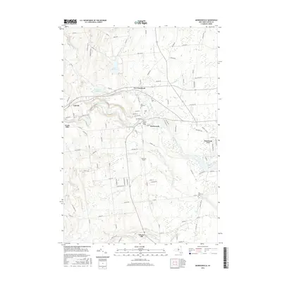 2016 Map of Morrisonville, 2016 Print