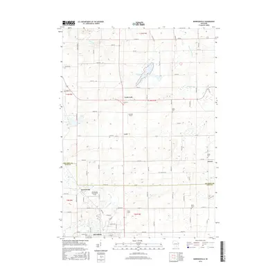 2016 Map of Morrisonville, 2016 Print
