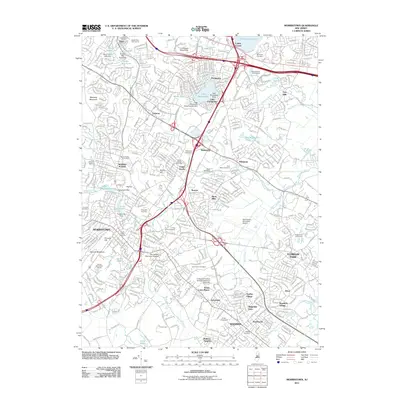 2011 Map of Morristown, 2011 Print
