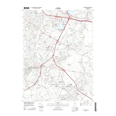 2014 Map of Morristown, 2014 Print