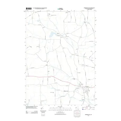 2013 Map of Morrisville, 2013 Print