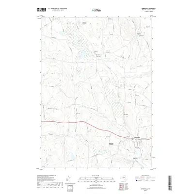 2019 Map of Morrisville, 2019 Print