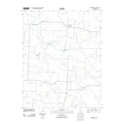 2011 Map of Morrisville, 2011 Print