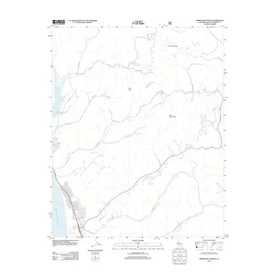 2012 Map of Morro Bay North, 2012 Print