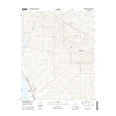 2015 Map of Morro Bay North, 2015 Print