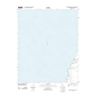 2012 Map of Morro Bay South OE W, 2012 Print