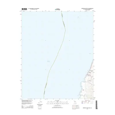 2015 Map of Morro Bay South OE W, 2015 Print