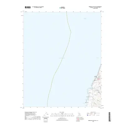 2018 Map of Morro Bay South OE W, 2018 Print