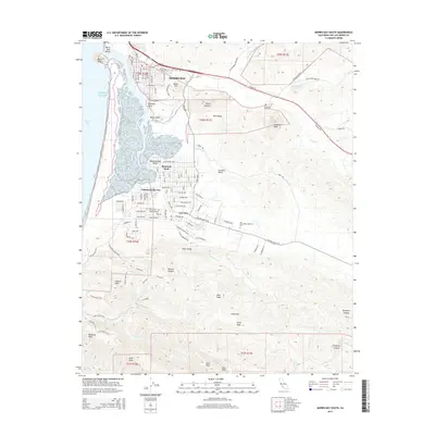 2015 Map of Morro Bay South, 2015 Print
