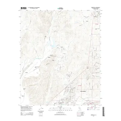 2015 Map of Morro Hill, 2015 Print
