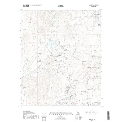 2018 Map of Morro Hill, 2018 Print