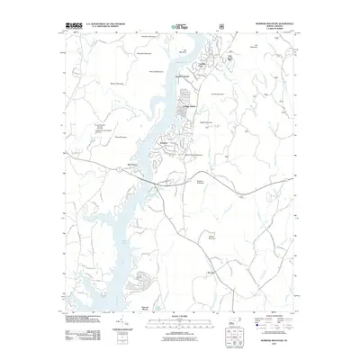 2011 Map of Morrow Mountain, 2011 Print