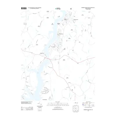 2013 Map of Morrow Mountain, 2013 Print