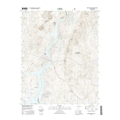 2016 Map of Morrow Mountain, 2016 Print