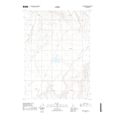 2020 Map of Morrow Reservoir, 2020 Print