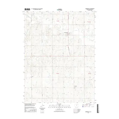 2015 Map of Morrowville, 2015 Print