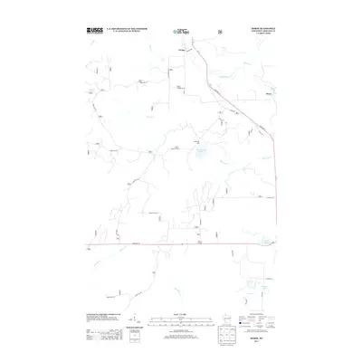2013 Map of Morse, 2013 Print