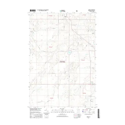 2015 Map of Morse, 2015 Print
