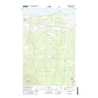 2017 Map of Morse Creek, 2017 Print