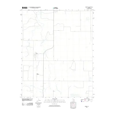 2010 Map of Morse, 2010 Print