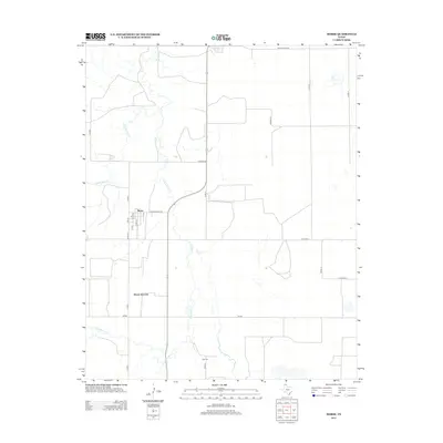 2012 Map of Morse, 2012 Print