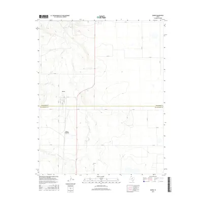 2016 Map of Morse, 2016 Print