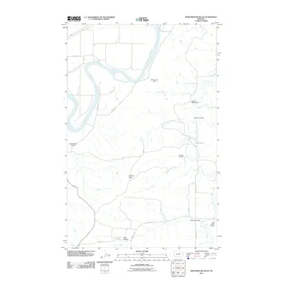 2011 Map of Mortarstone Bluff, 2011 Print