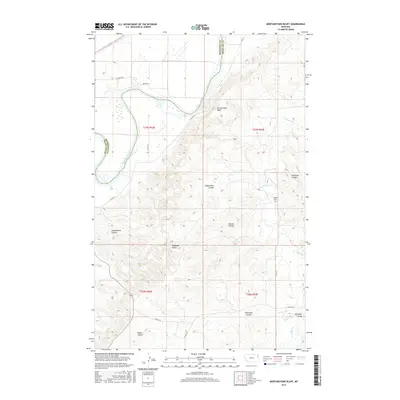 2017 Map of Mortarstone Bluff, 2017 Print