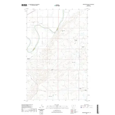 2020 Map of Mortarstone Bluff, 2020 Print