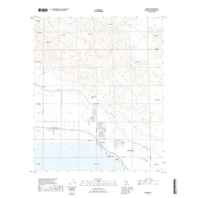 2018 Map of Mortmar, 2018 Print