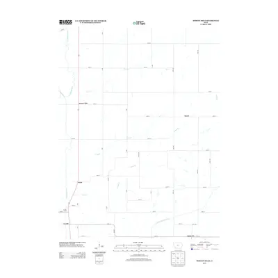 2013 Map of Morton Mills, 2013 Print