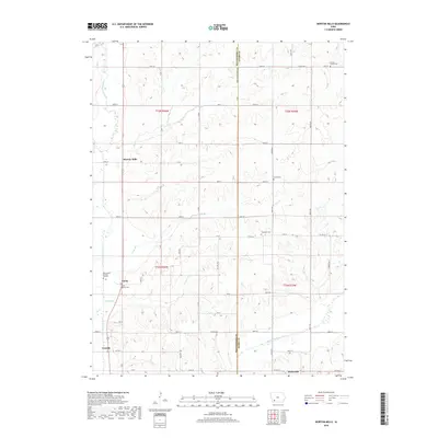 2018 Map of Morton Mills, 2018 Print