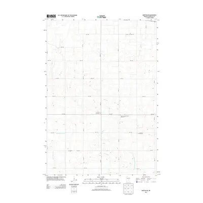 2013 Map of Morton NE, 2013 Print