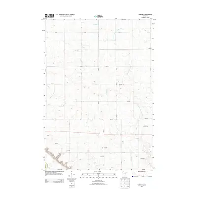 2013 Map of Morton SE, 2013 Print