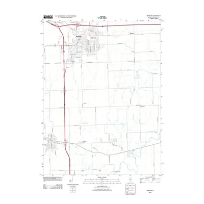 2012 Map of Morton, 2012 Print