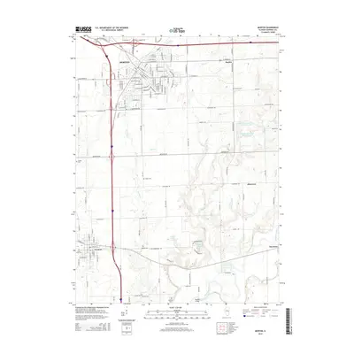 2015 Map of Morton, 2015 Print
